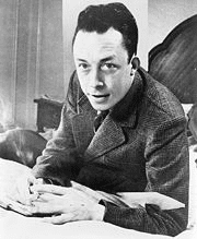 Photo of Albert Camus, writer and philosopher