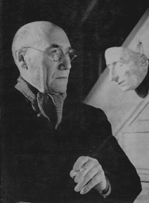 Photo of Andre Gide, author, humanist, and moralist
