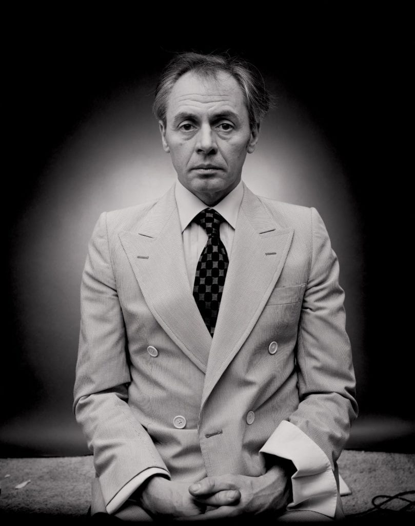 Photo of writer and psychiatrist R.D. Laing 