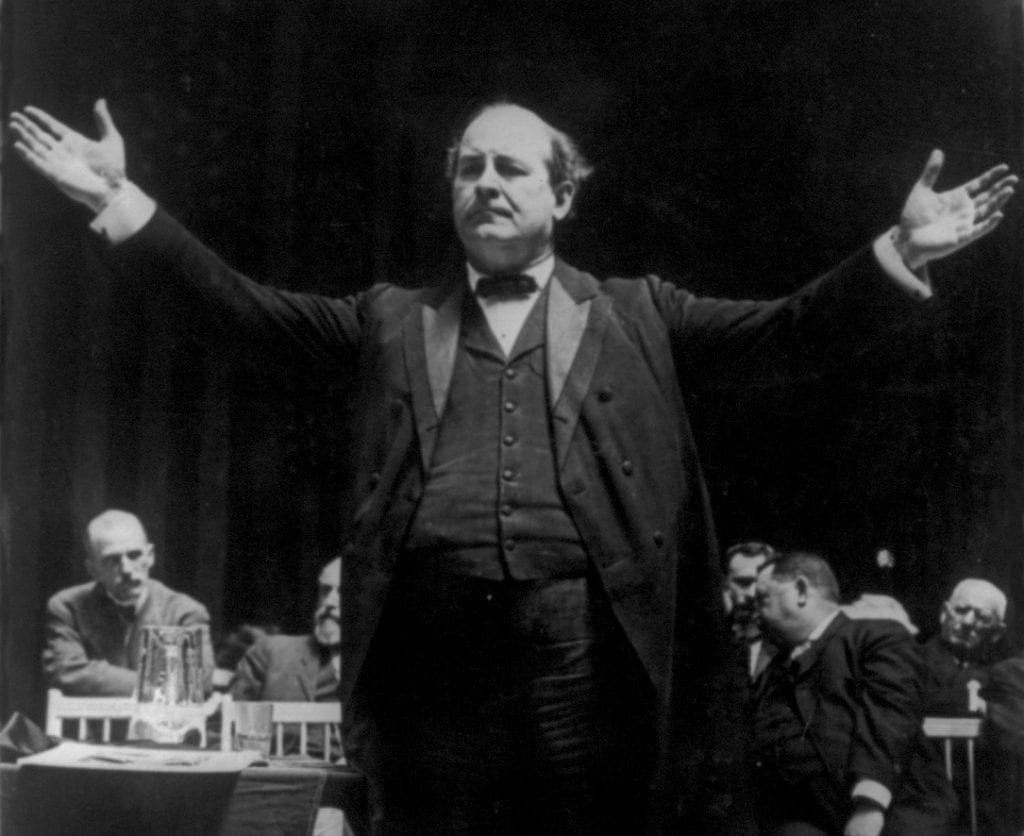 Photo of William Jennings Bryan, American orator and politician