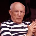 Photo of painter, Pablo Picasso