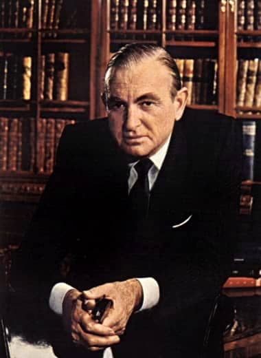 Photo of Charles Revson, businessman and philanthropist